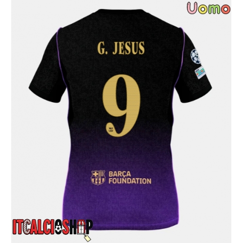 Barcelona Gabriel Jesus #9 Seconda Maglia 2026-27 Manica Corta